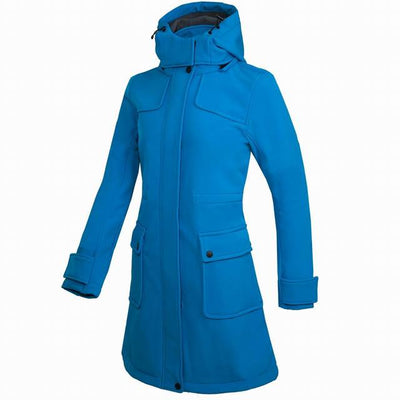 Casual Windbreaker Regenjacke mit Reissverschluss und Kapuze für Damen | Ideal für den Winter