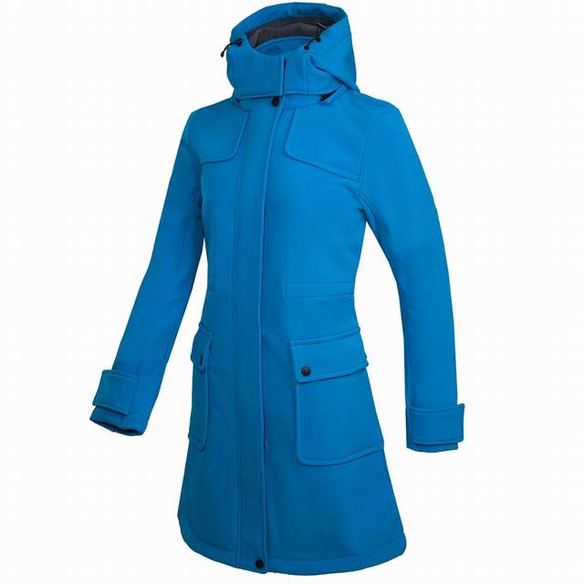 Flavia - Lässige Lange Outdoor-Skijacke Mit Kapuze Und Wasserdichtem Design Für Damen