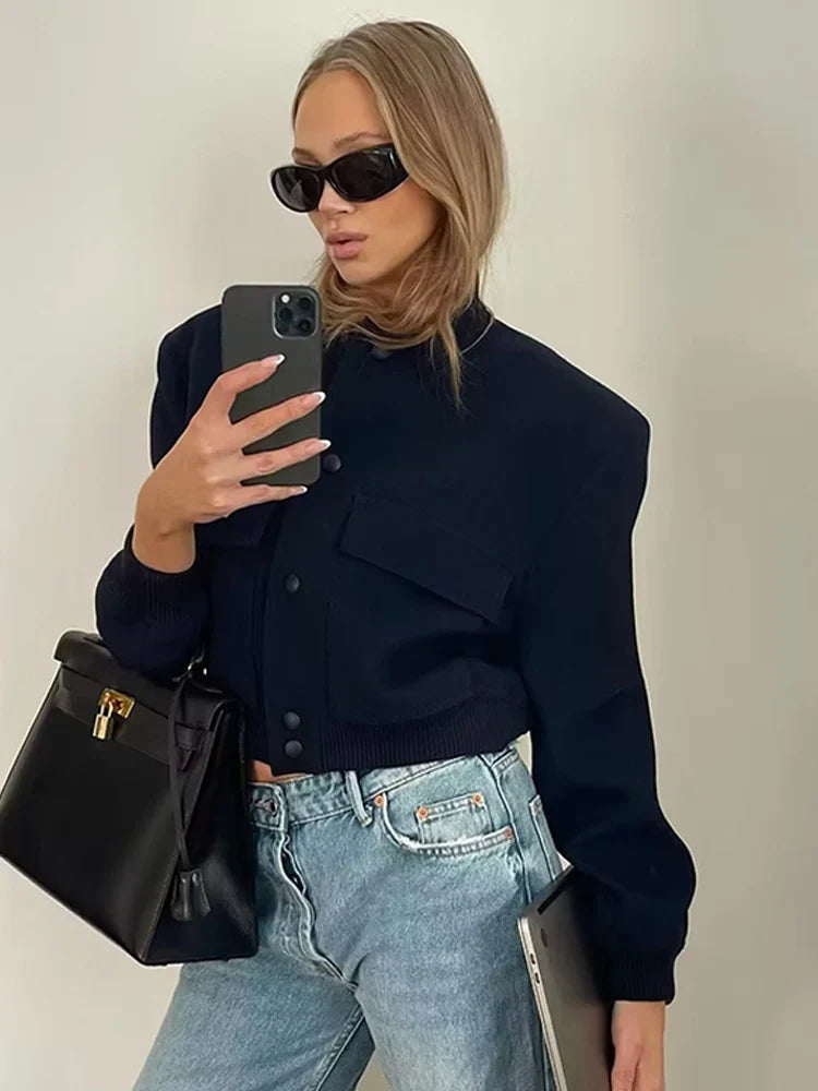 Trendige Damen-Übergangsjacke | Kurz