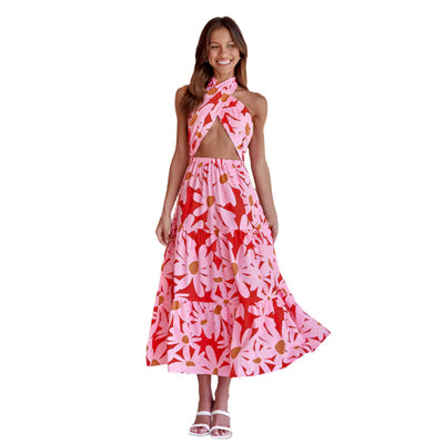 Alyssa - Wunderschönes Maxikleid mit Blumenmuster