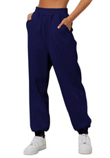 Tamara | Bequeme Freizeit Jogginghose für Damen – Marineblau