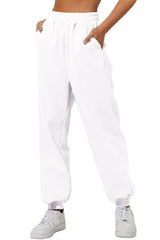 Tamara | Bequeme Freizeit Jogginghose für Damen – Weiß