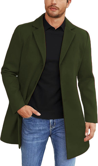 Herren eleganter Mantel Aliams