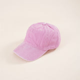 Damen Vintage Cap mit verstellbarem Verschluss – Rosa