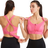 ActiveFit Sport-BH mit Hochstütze | Damen Fitness-BH – Rosa
