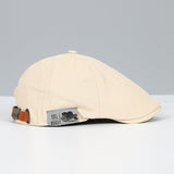 Vintage-Basecap mit Taschen – Beige