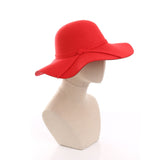 Damen Sonnenhut mit breiter Krempe und elastischem Riemen – Wassermelone