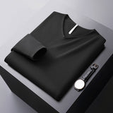 Max | Feiner Minimalistischer Pullover – Schwarz