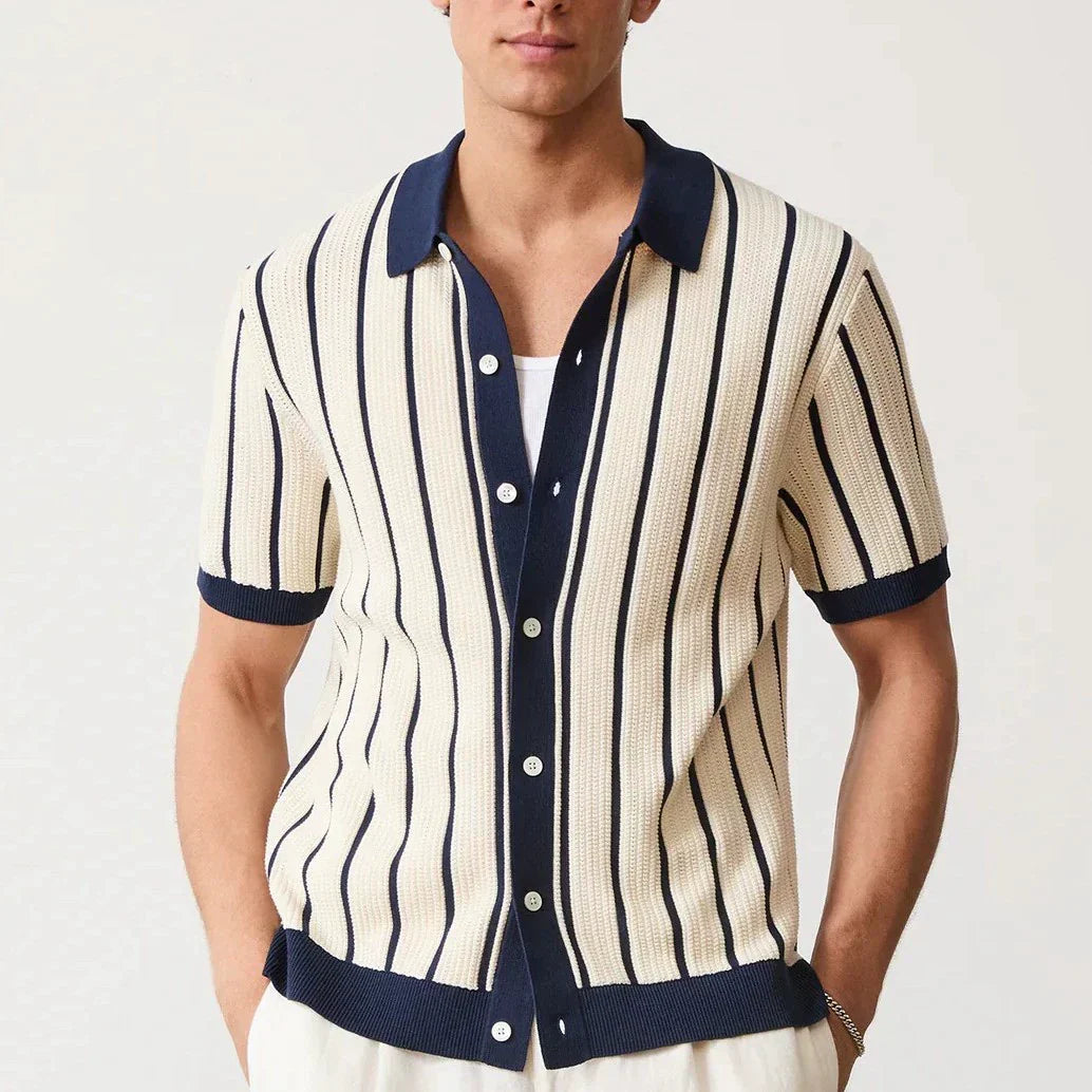 VALE | HUGO – Striped polo shirt