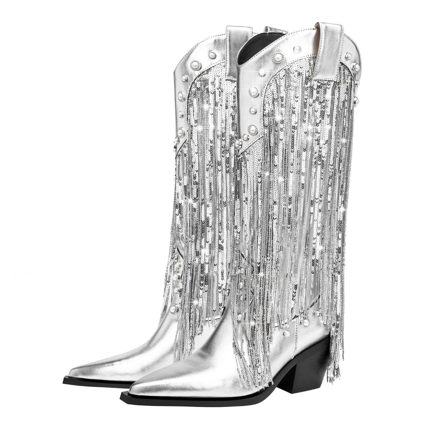 Damen Cowboystiefel Im Boho Stil | Elegante