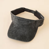 Damen sportliche Schirmmütze mit flexiblem Kinnband – Schwarz