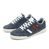 Damen Blaue Schnür-Sneaker Mit Rutschfester Sohle – Gepolsterte Komfortschuhe – Blau