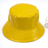 Damen wasserabweisender Bucket Hat – Gelb