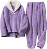 Clara | Damen Lounge-Set modern und klassisch – Lila