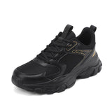 Damen Sportliche Air Cushion Sneakers Mit Atmungsaktivem Mesh – Komfort Laufschuhe – Schwarz