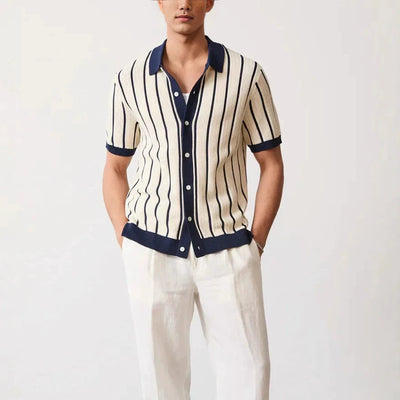 VALE | HUGO – Striped polo shirt