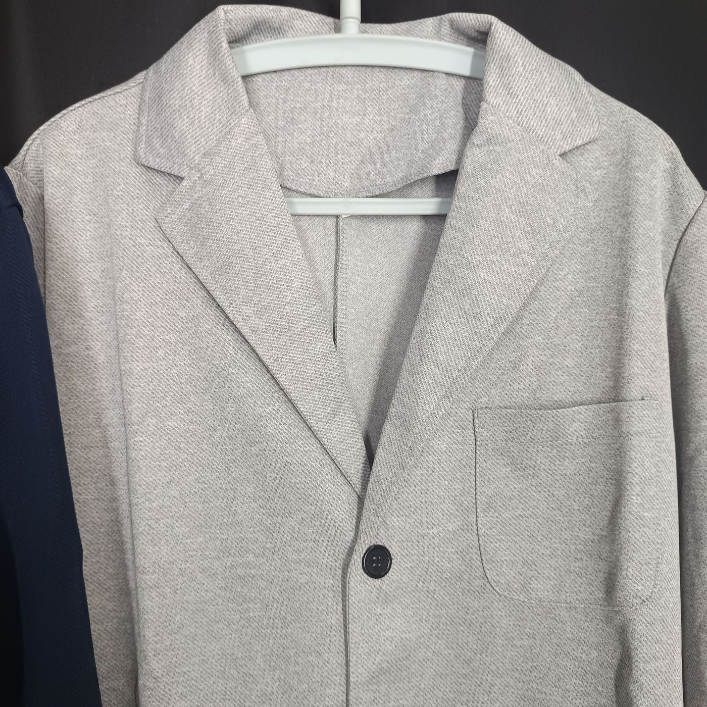 Herren Strickblazer mit modernem Schnitt und praktischen Taschen Aliams