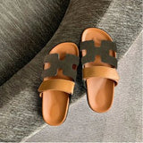 Damen Kunstleder Sandalen Mit Verstellbaren Riemen – Bequeme Sommerschuhe – Gelbgrün
