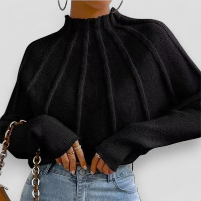 Selin┃Strickrollkragenpullover