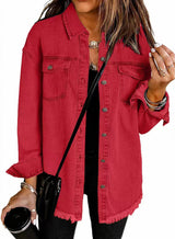 Isabella | Moderne Jacke für jeden Tag – Rot