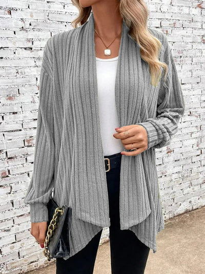 Leah™ - Rippstrick Drape Cardigan