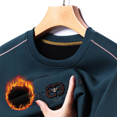 Herren Sweatshirt mit innovativer Wärmeisolierung Aliams