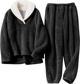Clara | Damen Lounge-Set modern und klassisch – Schwarz