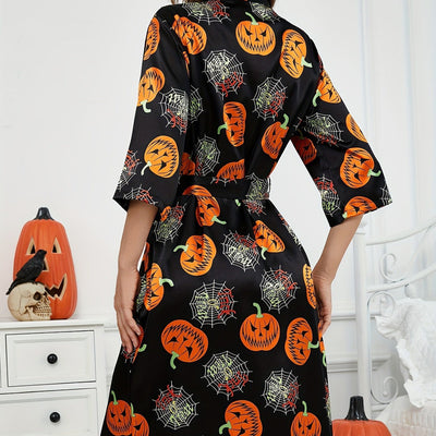 Kürbis Kimono Robe Halloween Kostüm