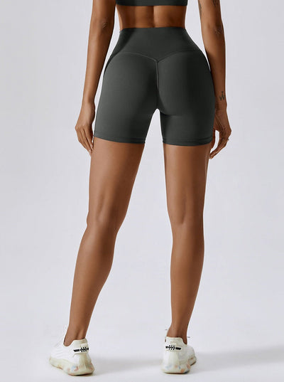 Liya | Nahtlose High-Waist Sport Shorts