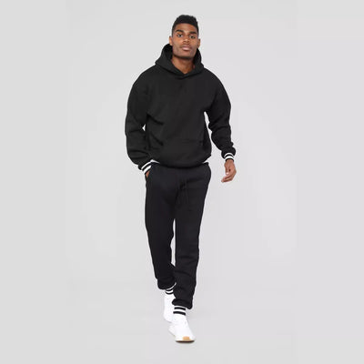 Herren Sportliches Sweatshirt und Jogginghose Set Aliams