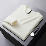 Max | Feiner Minimalistischer Pullover – Weiß