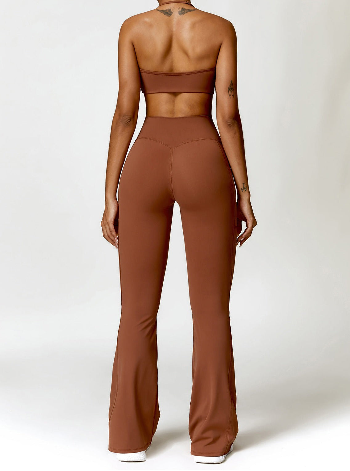 Serafina | High-Waist Schlagleggings mit figurformendem Schnitt