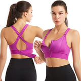 ActiveFit Sport-BH mit Hochstütze | Damen Fitness-BH – Lila