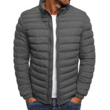 JACKY | GEWÄTTE PUFFERJACKE – Grau
