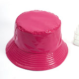 Damen Regen-Bucket Hat mit breiter Krempe und wasserdichter Beschichtung – Glitzer