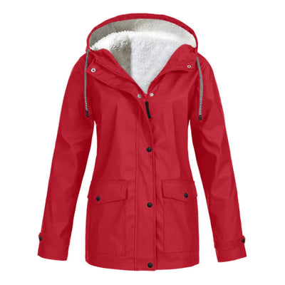Damen Winterjacke wasserdicht & warm mit Kapuze | Outdoor Funktionsjacke