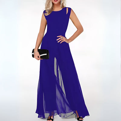 Elegantes Damen Kleid mit Taillengürtel