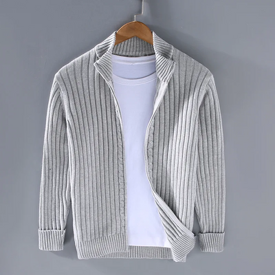 Offene Strickjacke für Herren mit Elegantem Look