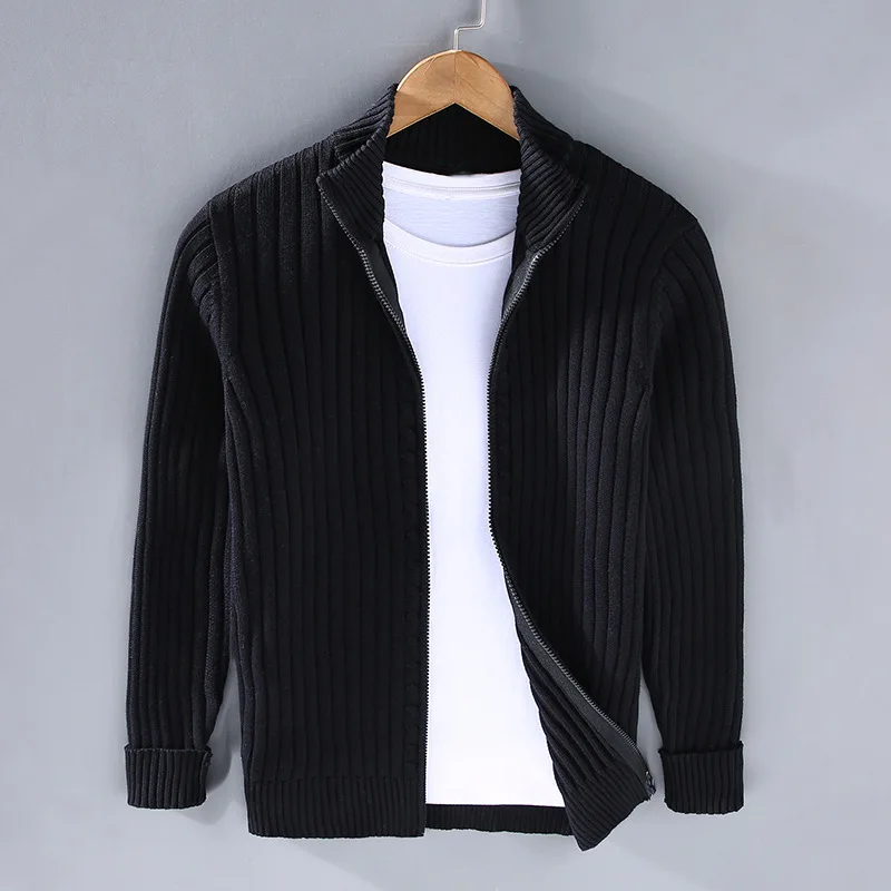 Offene Strickjacke für Herren mit Elegantem Look