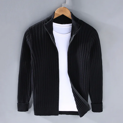 Offene Strickjacke für Herren mit Elegantem Look