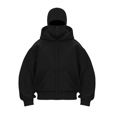 Cleo- Kapuzenpulli mit Reißverschluss