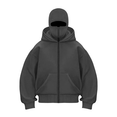 Cleo- Kapuzenpulli mit Reißverschluss