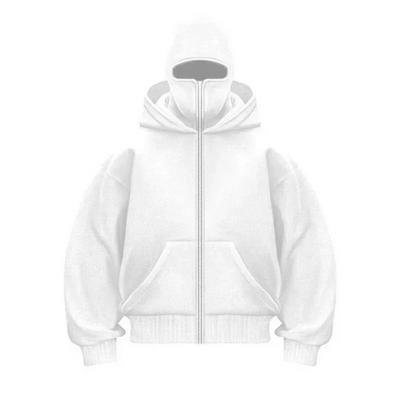 Cleo- Kapuzenpulli mit Reißverschluss