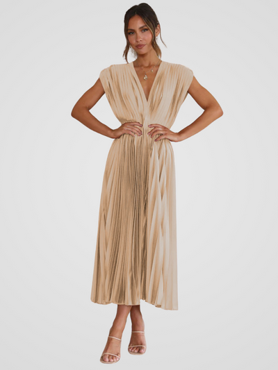 AMAYA PLEATED MIDI