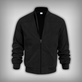 Herren Sommerjacke Mit Reißverschluss – Schwarz
