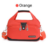 Oella | Diebstahlsichere Handtasche mit 10 Fächern – Orange