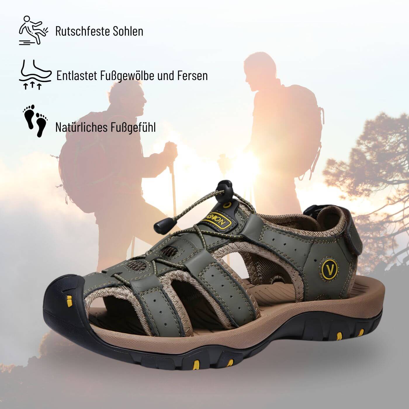 OrthoSandals – Schmerzreduzierende Ergonomische Sandalen