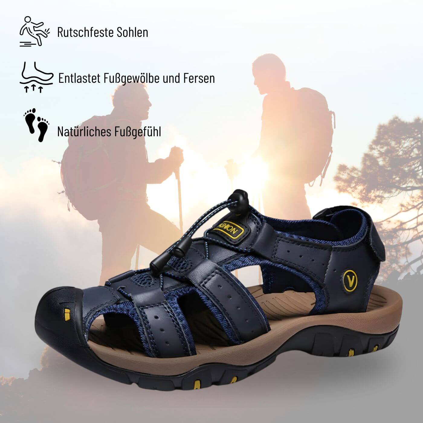 OrthoSandals – Schmerzreduzierende Ergonomische Sandalen