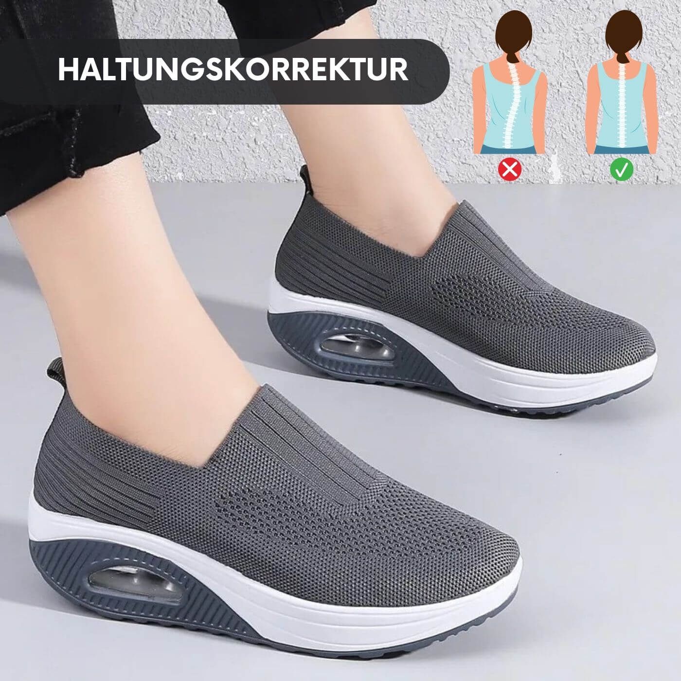 OrthoSteps – Schmerzreduzierende Ergonomische Schuhe