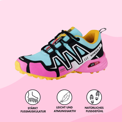 OrthoTrail Pro™ – Orthopädische und bequeme Wanderschuhe für Damen